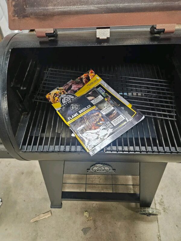 Pit Boss Lexington 540 Sq. In. Wood Pellet Grill With  Flame Broiler and Meat Probe